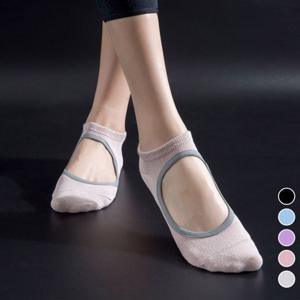 파스텔톤 논슬립 필라테스 양말 FD-0045