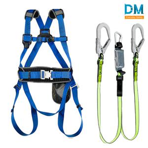 동명 전체식 안전벨트 DMS-202-4-BY 더블죔줄 추락방지안전대 산업용 안전그네