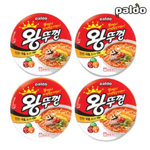 팔도 왕뚜껑 컵라면 110g x 4개