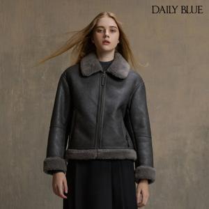 데일리블루 호주산 양모 faux 무스탕 재킷 1종
