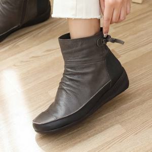 제이슈 / 제이슈 지쎄수제화 양가죽 기모안감 리보니 부츠