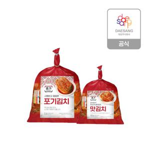 종가 포기김치4kg+맛김치900g