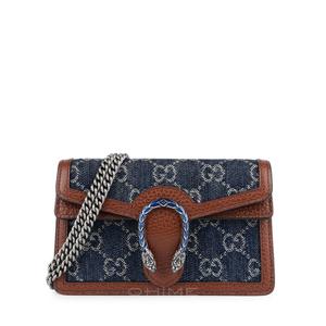 구찌백 미니크로스 디오니소스 476432 2KQFN 4483 데님브라운