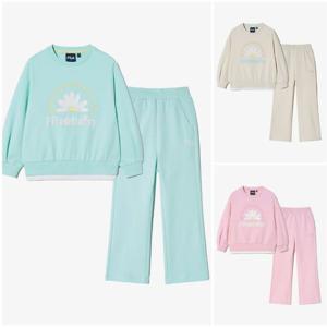 [FILA KIDS] Daisy 그래픽 상하세트-FK2FSH1401F