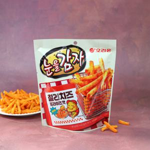 오리온 눈을감자 칠리치즈 프라이즈맛 96g