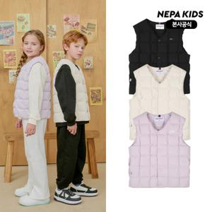 [네파키즈/택가119,000] KLF2004 스퀘어 퀼티드 덕다운 베스트 본사직영