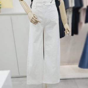 [비지트인뉴욕]반하이웨스트 앞사각포켓일자와이드팬츠 VA5DP31A