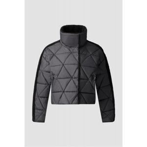 [코오롱스포츠] 여성 플리스 하이브리드 에어로겔 패딩 자켓 TVJJW24532BLK