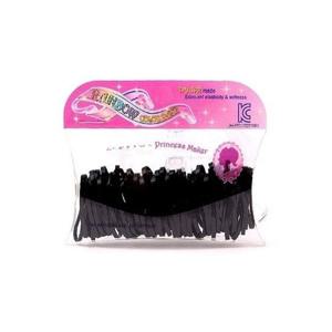 레인보우 라운드올블랙)고무줄/머리끈/헤어밴드