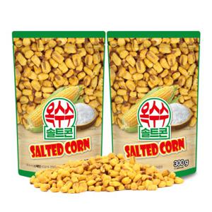 [너트리] 솔트에빠진콘 옥수수 솔트콘 300g+300g