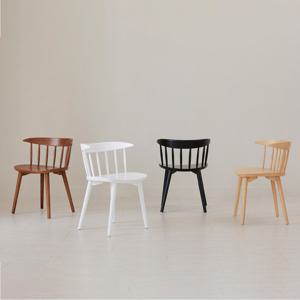 베스트리빙 안나 원목의자 인테리어 카페 식탁의자 2개