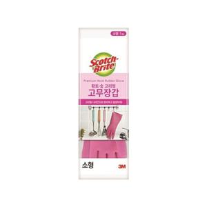 3M 황토 숯 고리형 고무장갑 소