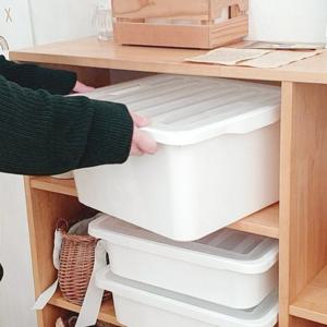 모모 팬트리 리빙박스 투명커버 M 1P 수납정리함