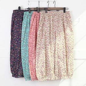 (보슈아)3222국내산 여성파자마바지하의7부항아리바지