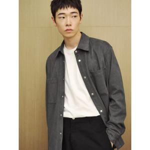 (215964BY24) [에잇세컨즈] 페이크 스웨이드 셔켓  애쉬