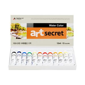 [아트시크릿]수채화물감세트 7.5mlx12색