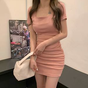 가을원피스 엔젤 스퀘어넥 원피스 JSC 24051801