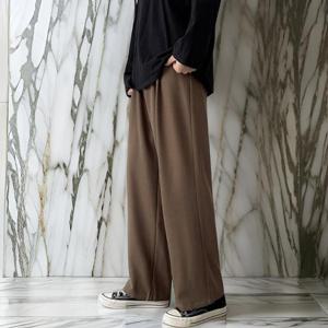 남자 캐쥬얼 고무줄 남친룩 투버튼 슬랙스