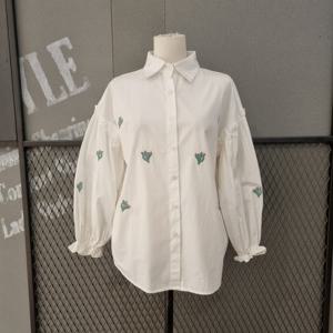 르니앤맥코이 소매프릴블라우스 MM04BL5217HJY