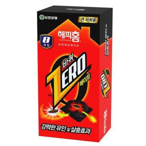 해피홈 바퀴벌레약 제로베이트 큰바퀴용 8개입
