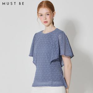 머스트비 페미닌 레이스 티블라우스