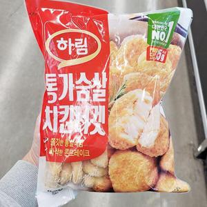 하림 통가슴살 치킨 너겟 500g 800374