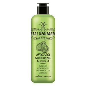 포더스킨 슈퍼푸드 리얼 베지팜 위치 하젤 토너 280ml 아보카도