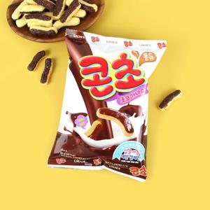 크라운 콘초 66g / 봉지과자 스낵 초코과자