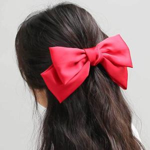 자동헤어핀 왕리본핀 올림머리핀 반묶음머리핀