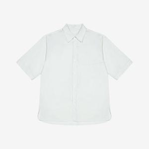 [지이크]면 오버핏 셔츠 아이보리 (PIBAD5101000)