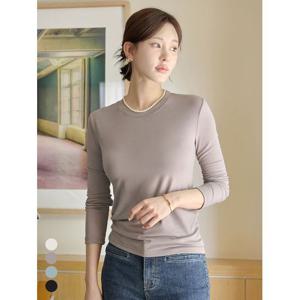 [모리스커밍홈]굿텐션 라운드 기본 티셔츠_M2508TS092C
