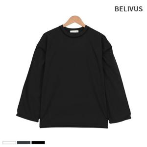 [빌리버스] 남자 티셔츠 스티치 긴팔티 BWV066