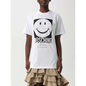 [MOSCHINO] 라프리마 여성 티셔츠 07160541 1001 화이트 /6