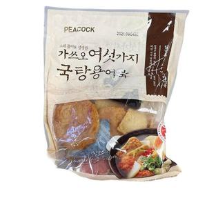 [피코크] 가쓰오 여섯가지 국탕용어묵 370g x 2개 a45703