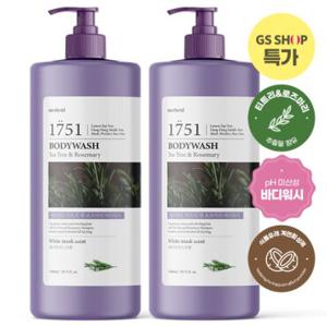 [1+ 1]메르헨트 티트리 대용량 바디워시 1500ml 약산성 퍼퓸 바디클렌져