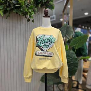 스테파니 HC05 라운드맨투맨T A25TS5109HK