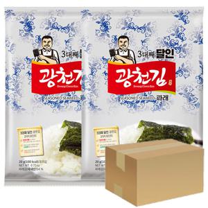 광천김 달인 파래김 전장김 10봉/조미김/구운김