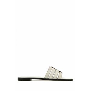 [TORY BURCH] 라프리마 여성 슬리퍼 158616 101 화이트 /2