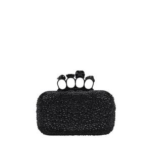 Alexander McQueen 포링 스컬 디테일 클러치 백 6762561BLDA 1000 TP934397830
