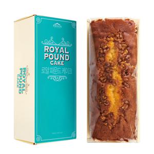 [신라명과] 로얄파운드케익(호두) 500g 선물용쇼핑백