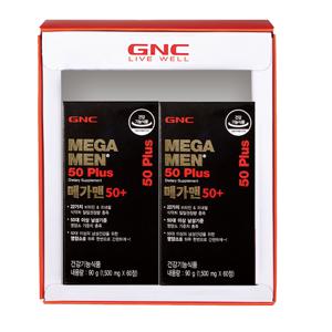 [지앤씨][GNC] 메가맨50 Plus (60) X 2개 세트 / 남성종합비타민 세트