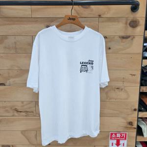 [지프]남여공용 지프 레전드 베어 반팔티셔츠 JP2TSU595WH_DJ