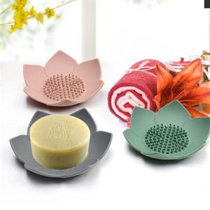 실리콘 플라워 비누 받침 솔