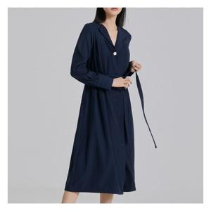 [미쏘][미쏘]랩 디테일 벨티드 원피스(MIWOWB216B)