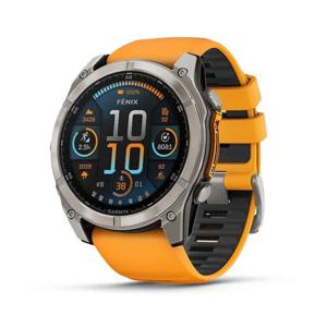 가민 피닉스 8 51mm 아몰레드 오렌지 GPS 스마트워치