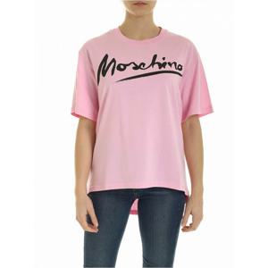 [MOSCHINO] 라프리마 여성 티셔츠 시그니처 인 핑크 070704401224 /8