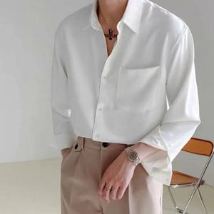 [모로엠] 남성 통기성 여름 간절기 남성여름셔츠 린넨셔츠 DMS-SHS-Q4139004