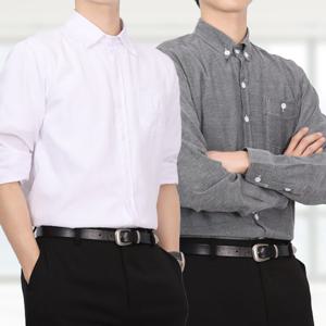 [모로엠] 남자 와이셔츠 정장 셔츠 구김적은 가을남방 DMG-SHA-Q4309090