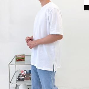 GPP V61M 남자무지언발트임반팔티셔츠 남자상의 남자티셔츠 티셔츠 반팔티셔츠 트임 언발 언발티 언발티셔츠 트임언발