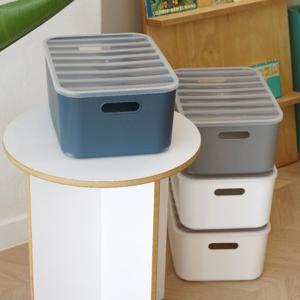 아이엠 리빙박스 수납정리함 M-1P 손잡이형 공간박스